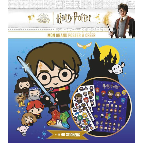 Coloriages - HARRY POTTER - MON GRAND POSTER A CREER