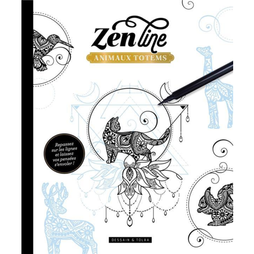 Coloriages - ZENLINE ANIMAUX TOTEMS