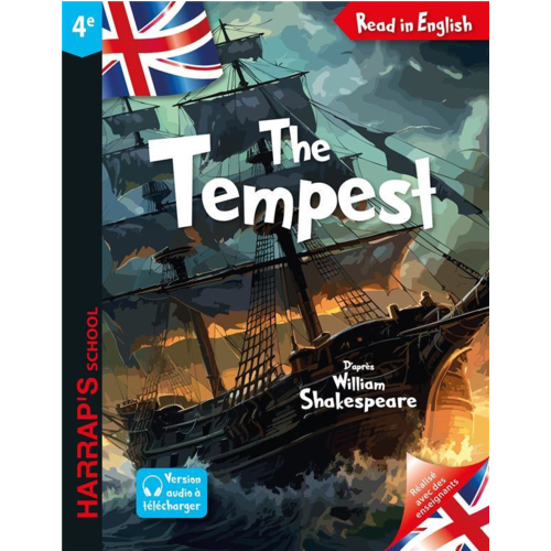 Livres en anglais - THE TEMPEST - 4E