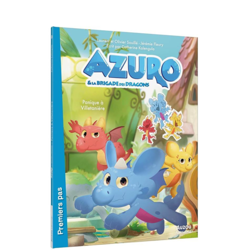 Livres jeunesse - AZURO - T01 - AZURO - PANIQUE A VILLETANIERE