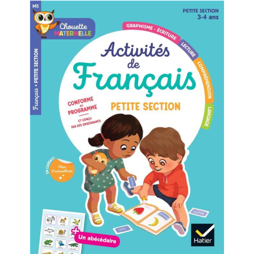 Parascolaire et dictionnaires - MATERNELLE ACTIVITES DE FRANCAIS PETITE SECTION - 3 ANS - CHOUETTE ENTRAINEMENT PAR MATIERE