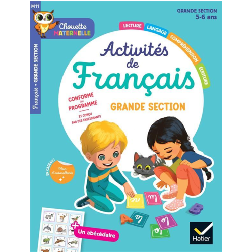 Parascolaire et dictionnaires - MATERNELLE ACTIVITES DE FRANCAIS GRANDE SECTION - 5 ANS - CHOUETTE ENTRAINEMENT PAR MATIERE